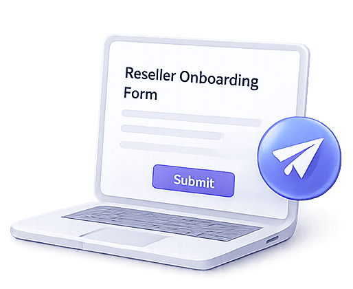 Submit your reseller application details
